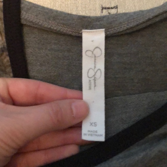 Jessica Simpson gray sweatshirt size XS - Picture 3 of 4